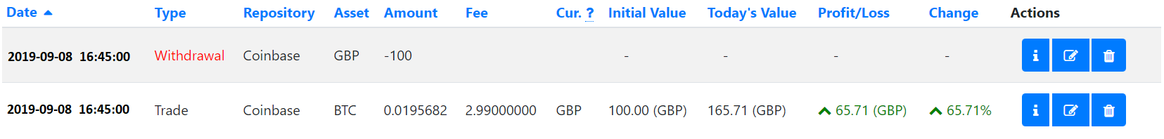 Guide - Transaction Screen